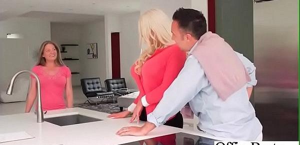  Hardcore Bang With Office Naughty Busty Girl (Nicolette Shea) video-22